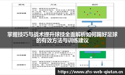 掌握技巧与战术提升球技全面解析如何踢好足球的有效方法与训练建议